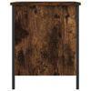 vidaXL Banc de rangement ch&ecirc;ne fum&eacute; 40x42,5x50 cm bois d'ing&eacute;nierie