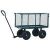 vidaXL Chariot à main de jardin Vert 350 kg