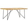 vidaXL Table à manger 180x90x76 cm Bois de manguier massif