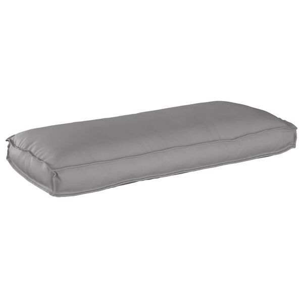 vidaXL Coussin Gris 120 x 50 x 12 cm Tissu Oxford