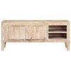 vidaXL Meuble TV 110x35x46 cm bois massif de manguier