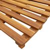 vidaXL Marches de spa 2 pcs bois massif d'acacia