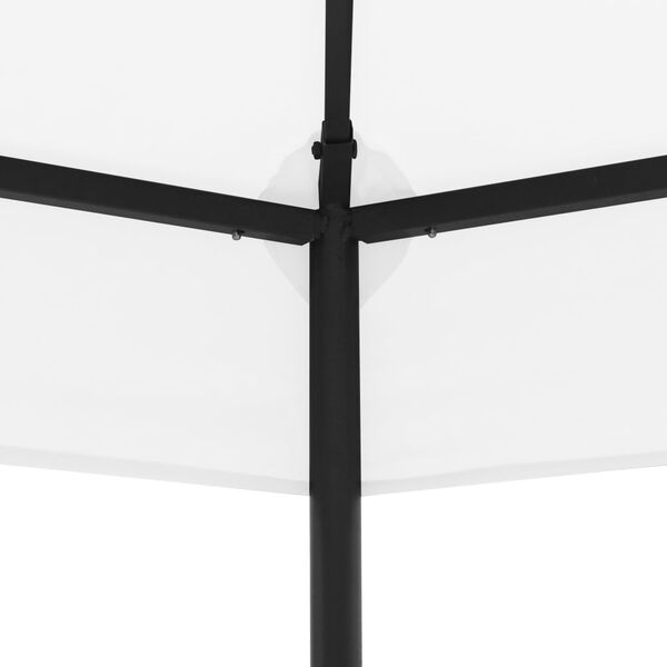 vidaXL Belv&eacute;d&egrave;re de jardin 323x275x265 cm Blanc 180 g/m&sup2;