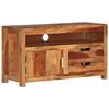 vidaXL Meuble TV 90x34,5x50 cm Bois d'acacia massif