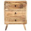 vidaXL Buffet 60x35x75 cm Bois de manguier brut