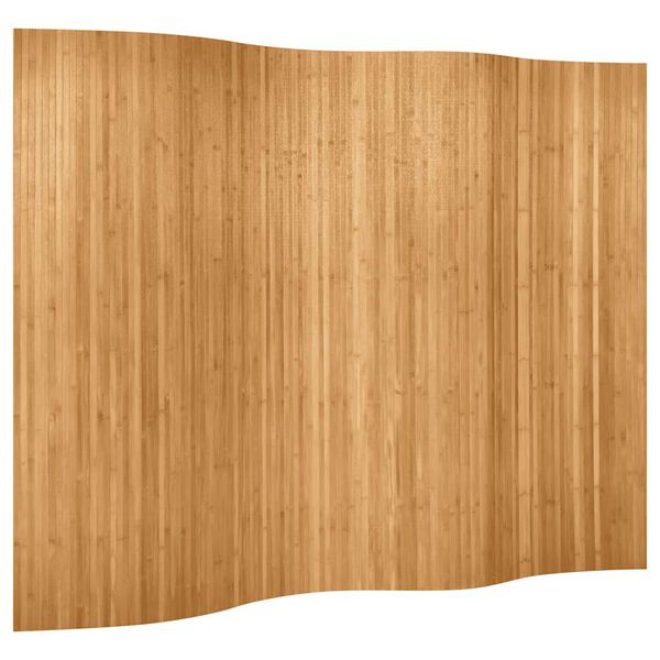 vidaXL Cloison de s&eacute;paration bambou naturel largeur 250 cm hauteur 165 cm
