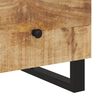 vidaXL Tables de chevet 2 pcs Bois de manguier solide et d'ingénierie