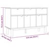 vidaXL Buffet OTTA 114x43x73,5 cm Bois massif de pin