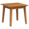 vidaXL Table d'appoint Marron Bois d'Acacia Massif