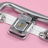 vidaXL Mallette à maquillage 22x30x21 cm Rose Aluminium