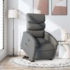 vidaXL Fauteuil inclinable gris fonc&eacute; tissu