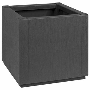 vidaXL Cache-pot de jardin Anthracite 36 x 36 x 35 cm Polypropyl&egrave;ne