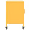 vidaXL Armoire de rangement Jaune moutarde 60x35x56 cm Acier