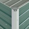 vidaXL Lit surélevé de jardin Acier galvanisé 100x40x45 cm Vert