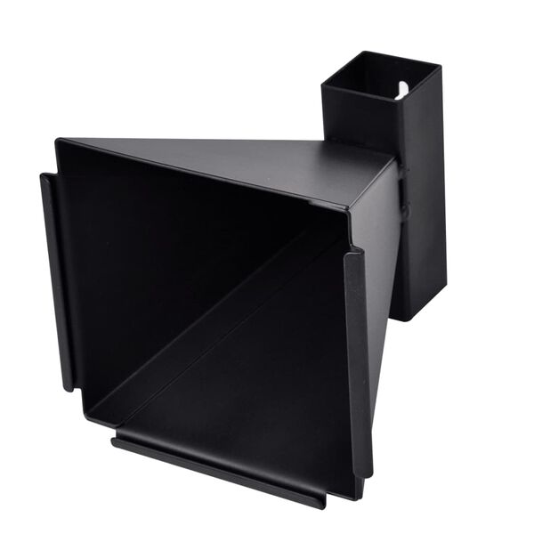vidaXL Support de cible forme entonnoir 14 cm + 100 cibles en papier
