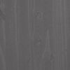 vidaXL Dessus de buffet HAMAR Gris clair 85x35x100 cm Bois de pin