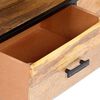 vidaXL Meuble TV 120x30x45 cm Bois solide de manguier