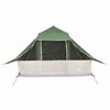 vidaXL Tente Tipi avec toit Vert 364 x 281 x 257 cm taffetas
