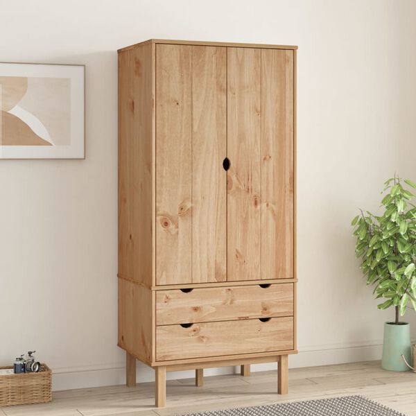 vidaXL Garde-robe OTTA 76,5x53x172 cm Bois massif de pin