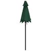 vidaXL Parasol Vert 200x224 cm Aluminium