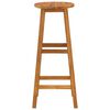 vidaXL Tabourets de bar lot de 4 bois d'acacia solide
