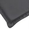 vidaXL Coussin de chaise longue anthracite m&eacute;lang&eacute; (75+105) x 50 x 4 cm