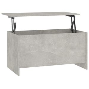 vidaXL Table basse gris b&eacute;ton 102x55,5x52,5 cm bois d'ing&eacute;nierie