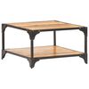 vidaXL Table basse 60x60x35 cm Bois de manguier massif