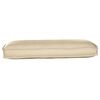 vidaXL Coussin Beige 120 x 50 x 12 cm Tissu Oxford
