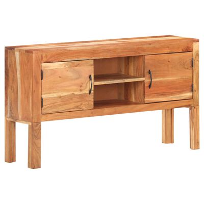 vidaXL Buffet 116x30x66 cm Bois d'acacia massif