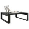vidaXL Table basse Noir 100x100x35 cm Bois d&rsquo;ing&eacute;nierie