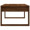vidaXL Table basse ch&ecirc;ne marron 102x50x35 cm bois d'ing&eacute;nierie