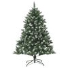 vidaXL Sapin de No&euml;l artificiel avec support 120 cm PVC