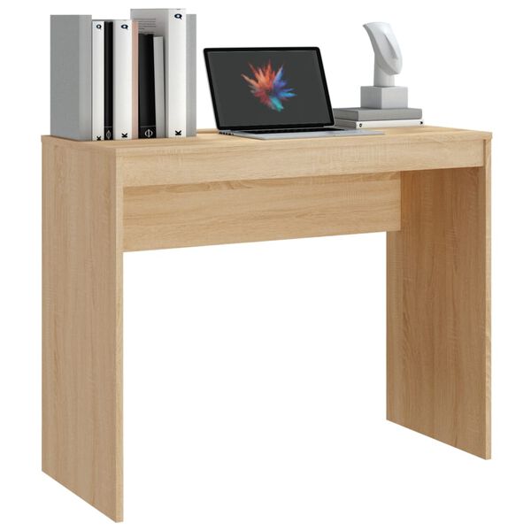 vidaXL Bureau Ch&ecirc;ne sonoma 90x40x72 cm Bois d'ing&eacute;nierie