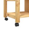 vidaXL Chariot de cuisine MONZA 84x40x88,5 cm bois massif de pin