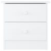 vidaXL Table de chevet ALTA blanc 41x35x41 cm bois de pin massif