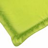 vidaXL Coussin de chaise longue vert vif 186x58x4 cm tissu oxford