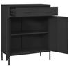 vidaXL Armoire de rangement Anthracite 80x35x101,5 cm Acier