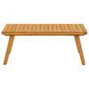 vidaXL Table basse de jardin 90x55x35 cm Bois solide d'acacia