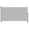 vidaXL Auvent lat&eacute;ral r&eacute;tractable de patio 140 x 300 cm Gris