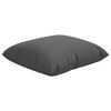 vidaXL Coussins de canap&eacute; 4 pcs anthracite 40x40 cm tissu