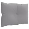 vidaXL Coussins de palette lot de 3 gris tissu