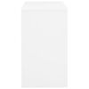 vidaXL Armoire de bureau Blanc 90x40x70 cm Acier
