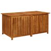 vidaXL Bo&icirc;te de rangement de jardin 150x80x75 cm Bois d'acacia solide