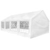 vidaXL Chapiteau de fête 8 x 4 m Blanc