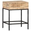 vidaXL Table d'appoint 40x30x50 cm Bois massif de manguier brut
