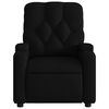 vidaXL Fauteuil de massage inclinable noir tissu