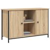 vidaXL Meuble TV ch&ecirc;ne sonoma 100x35x65 cm bois d'ing&eacute;nierie