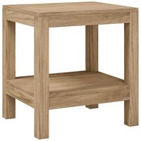 vidaXL Table d'appoint de salle de bain 45x35x45cm bois de teck solide