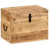 vidaXL Bo&icirc;te de rangement 39x28x31 cm Bois massif d'acacia